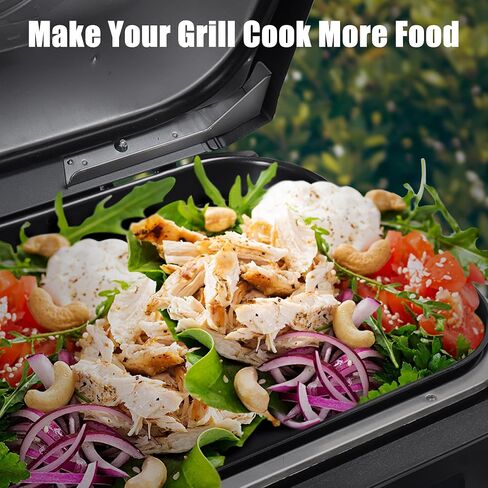 BBQ PLUS Griddle Plate for Ninja Woodfire OG951 OG850 OG952 Grill Accessories,Non-Stick Flat Top Cooking Griddle Pan Replacement Parts for Ninja OG800 OG900 Series Pro Connect XL Grill in Saudi Arabia