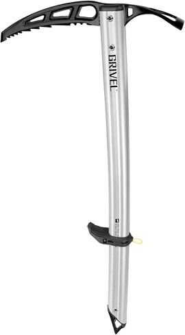 Grivel Air Tech Light 53 cm Ski Mountaineering Ice Axe | Weighs Only 350g | CE & UIAA Certified | One-Piece Forged Steel Head & G-Bone Aluminium Shaft | For Glacier Walking in Saudi Arabia