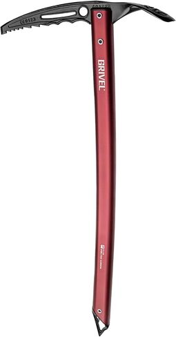 Grivel G1 SA 58 cm Classic Mountaineering Ice Axe | Weighs Only 430g | CE & UIAA Certified | One-Piece Forged Steel Head & Aluminium Shaft | For Glacier Walking in Saudi Arabia