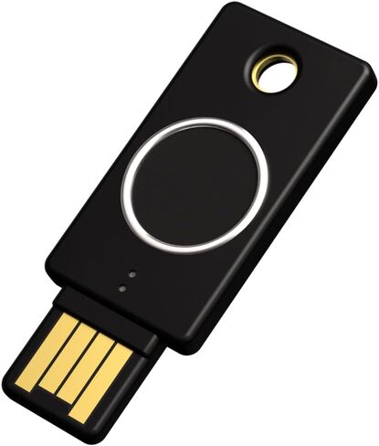 Yubico - YubiKey Bio Series (FIDO Edition) - Multi-Factor authentication (MFA) Security Key and passkey, Connect via USB, Biometric, FIDO Certified - Protect Your Online Accounts (USB A) in Kuwait