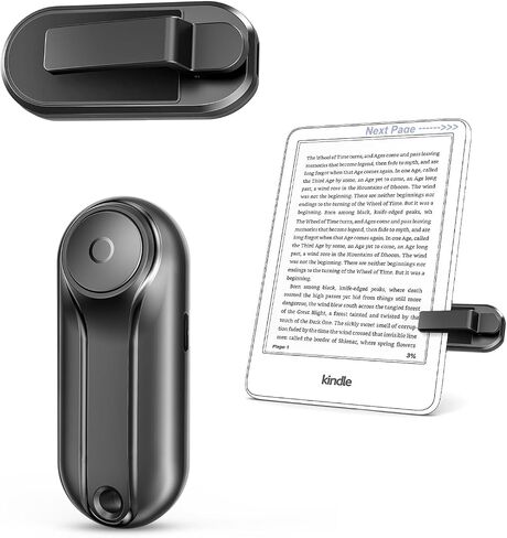 Remote Control Page Turner Ring for Kindle Paperwhite Oasis Scribe Kobo | Page Turner for iPad iPhone Android Tablets E-Readers, Kindle Accessories for Thick Cases, Camera Camcorder Remote Controls in Saudi Arabia