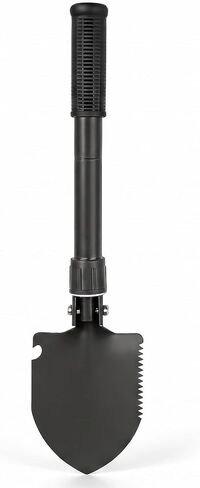 Folding Camping Shovel – Carbon Steel Multi-Tool Survival Shovel | Compact Foldable Shovel for Hiking, Off-Road & Emergency, Trenching & Axe, Tactical Entrenching Tool for Backpacking in Saudi Arabia