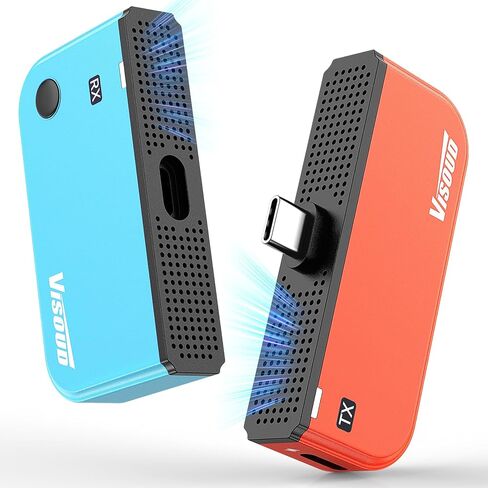 2027 New Type-C Wireless HDMI Transmitter and Receiver 328FT/100M, Extender 4K Decode Input to 1080P@60Hz Output, Plug&Play Portable 5.8G/2.4G Video/Audio from Phone/Laptop/PC to Monitor, Projector in Saudi Arabia