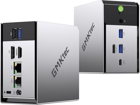 GMKtec G10 Mini PC AMD Ryzen 5 3500U 16GB RAM 512GB SSD Triple 4K Display | Desktop Mini Computer for Office Home Business HTPC Proxmox, 2.5GbE LAN, WiFi, BT, USB-C, DP, HDMI 2.1 (Black) in Saudi Arabia