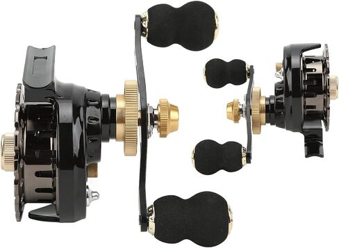 2.6:1 CNC Double Color Wire Cup Full Metal Raft Fishing Reel for Ice Fishing in Kuwait