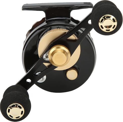 2.6:1 CNC Double Color Wire Cup Full Metal Raft Fishing Reel for Ice Fishing in Kuwait