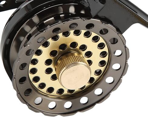 2.6:1 CNC Double Color Wire Cup Full Metal Raft Fishing Reel for Ice Fishing in Kuwait