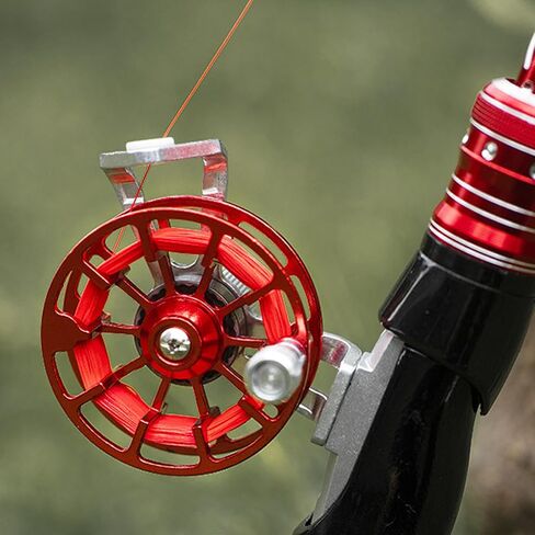 Winter Ice Fishing Wheel Fly Reels Heavy Duty Aluminum Fly Fishing Reels for Trout Fishing Tackle in Saudi Arabia