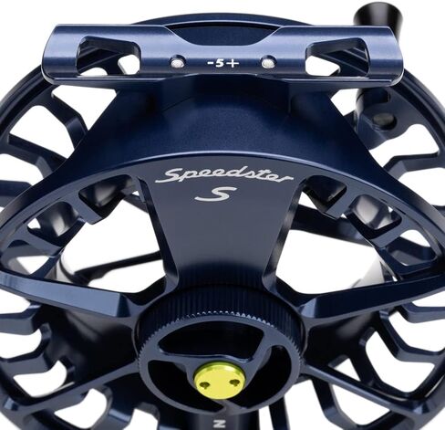 LAMSON | Speedster S-Series -7+ Fly Fishing Reel | All-Water | Super Large Arbor, Fully CNC Machine/Anodized, Rapid Line Pick up | Midnight | 6wt 7wt 8wt Size in Saudi Arabia