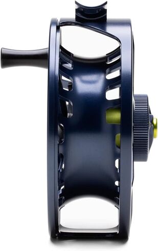 LAMSON | Speedster S-Series -7+ Fly Fishing Reel | All-Water | Super Large Arbor, Fully CNC Machine/Anodized, Rapid Line Pick up | Midnight | 6wt 7wt 8wt Size in Saudi Arabia