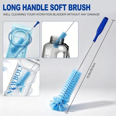 Hydration Bladder Cleaning Kit, 4 in 1 Water Bladder Cleaner Set in Saudi Arabia