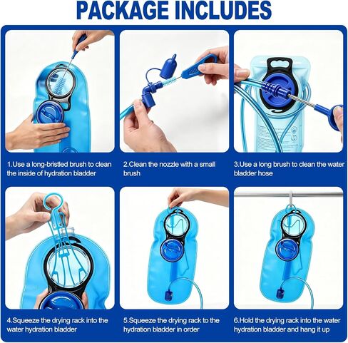 Hydration Bladder Cleaning Kit, 4 in 1 Water Bladder Cleaner Set in Saudi Arabia