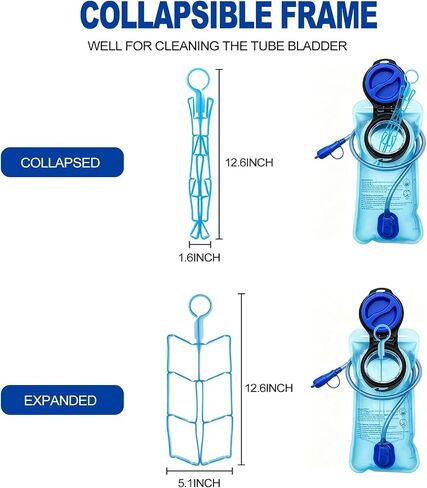 Hydration Bladder Cleaning Kit, 4 in 1 Water Bladder Cleaner Set in Saudi Arabia