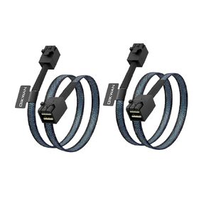 Internal Mini SAS SFF-8643 to SFF-8643, Compatible with RAID or PCI Express Controller (1.6FT/0.5M) in Saudi Arabia