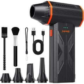Compressed air Duster & Small Vacuum,150000RPM 3in1 Computer Vacuum Cleaner | compressed air vacuum with brushless motor,3-speed/multiple nozzles,for cleaning car, keyboard, computer, Storage Bag Sealing in Kuwait
