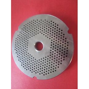 Size #32 FINE GRIND 1/16" holes. (2 mm holes) meat grinder disc plate. For bologna, hot dogs, Pate' and more in Saudi Arabia
