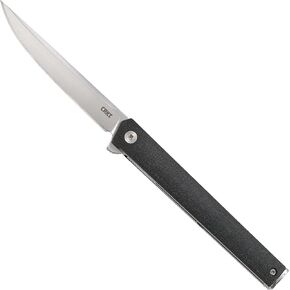 CRKT CEO Everyday Carry EDC Pocket Folding Knife with Liner Lock: AUS 8 Plain Edge Blade, Glass-Reinforced Nylon Handle, Reversible Pocket Clip, 7097 in Saudi Arabia