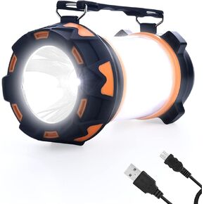 Portable LED Rechargeable Camping Lantern, AYL Lightweight USB Rechargeable Lamp LED Flashlight Survival Gear for Home Emergency Light Outdoor Lanterns for Power Outages Hurricane Lamp 3-Pack in Saudi Arabia