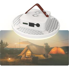 4000LM Rechargeable Hanging Camping Tent Light with Magnet 4 Lighting Modes, Portable Ultra Bright LED Camping Lantern, IPX5 Waterproof LED for Hiking, Backpacking, Fishing Outage, Emergency in Saudi Arabia