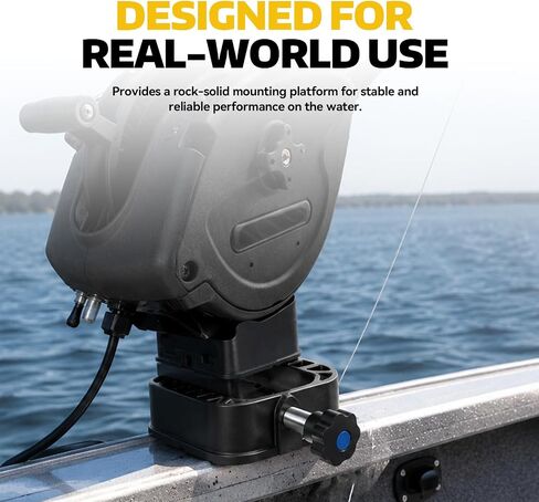 MARINOVA Universal Mounting Base：Compatible with Cannon Composite, Fits Optimum, Magnum, Uni-Troll, Easi-Troll in Kuwait