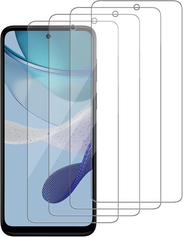 4 عبوات من واقي الشاشة الزجاجي المتوافق مع هاتف Motorola Moto G 5G (2026/2025) / XT2613 / XT2513 [صلابة 9H] - زجاج مقسى عالي الدقة، مقاوم للخدش، سهل التركيب [صديق للحافظة] in Kuwait