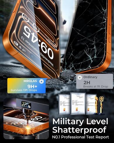 2+2 Packs for iPhone 17 Pro Max Privacy Screen Protector Lens Protector | [Top 9H+ Tempered Glass][Zero Bubble][10X Military Protection] Anti Spy 17 ProMax Film, Full Edge Coverage, Case-Friendly in Saudi Arabia