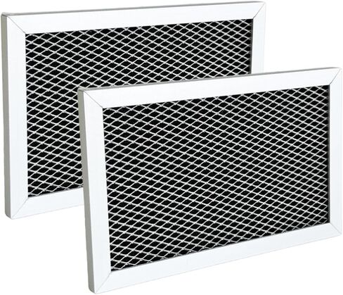 JVM6175SK6SS, JVM6175YK6FS, JVM6175EK6ES Microwave Charcoal Filter for GE | 2 Pack Microwave Charcoal Filter Fit for GE QVM7167RN8SS Replacement Part in Saudi Arabia