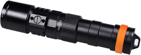 ORCATORCH OcraTorch DC710 USB-C Direct Charging 3000 Lumens Dive Light, Black in Kuwait