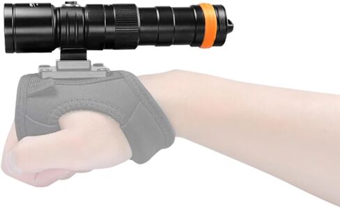 ORCATORCH OcraTorch DC710 USB-C Direct Charging 3000 Lumens Dive Light, Black in Kuwait