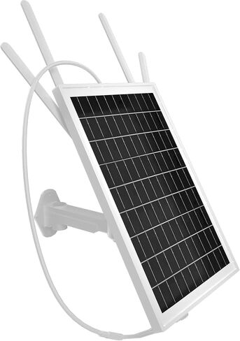 15W Solar Powered 4G LTE Modem Router, Outdoor Solar Powered WiFi Extender Signal Booster with SIM Card Slot, Solar WiFi Repeater for Garden, Farm Ranch Yard, 50M WiFi Range, IP66 Waterproof in Saudi Arabia