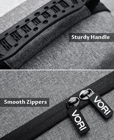 VORI Case for Meta Quest 3/3S/2 & Vision Pro/Pico 4, Elite Strap & Battery Head Strap, with Lens Protector, Portable Hard Carrying Case in Saudi Arabia