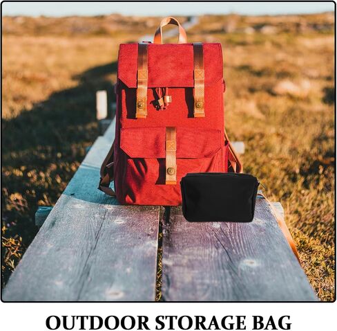 ibasenice Black Crampons Carrying Case Waterproof Storage Bag for Hiking | Polyester-cotton Build, Ventilated Compartments, Compact Lightweight Design for Challenging Outdoor Environments in Saudi Arabia