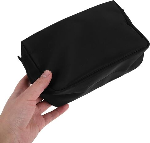 ibasenice Black Crampons Carrying Case Waterproof Storage Bag for Hiking | Polyester-cotton Build, Ventilated Compartments, Compact Lightweight Design for Challenging Outdoor Environments in Saudi Arabia