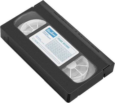 منظف ​​رأس Reshow VCR/منظف رأس VHS - منظف رأس فيديو VHS لمشغلات VHS/VCR بتقنية جافة لا يتطلب سائل in Kuwait