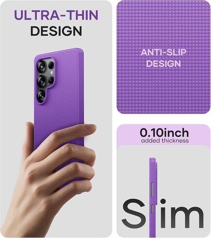 SSLOTSCASE for Samsung Galaxy A17 5G Case with 2X Screen Protector, Blue | [Support Wireless Charging] Raised Edges Protect Camera, Slim Durable Protective Phone Case Cover for Samsung Galaxy A17 in Saudi Arabia