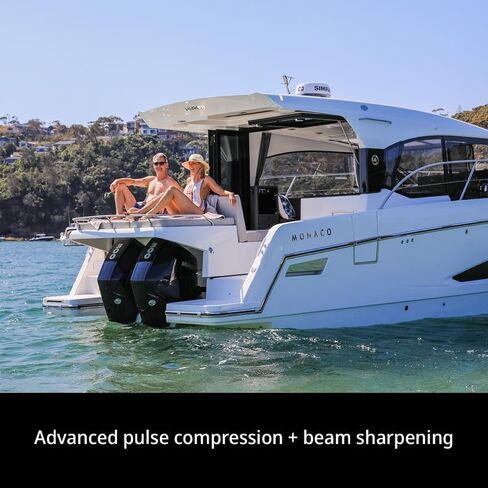Simrad HALO20+ 36 NM 20-inch Pulse Compression Radar, 60 RPM, with Collision Avoidance and VelocityTrack, Dual Range Doppler Technology Built-in in Saudi Arabia