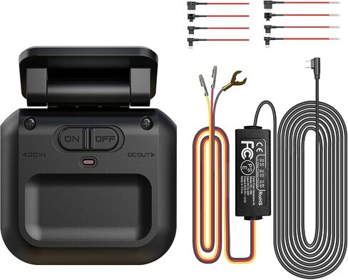 Neideso Type-C Hardwire Kit with Radar Detection, Suitable for N300/N300Pro/N700/N700Pro/N900/N900Ultra/Type-C Interface Dash Cam,12V-24V to 5V/2.5A, Low Voltage Protection, 24-Hour Parking Monitoring in Saudi Arabia