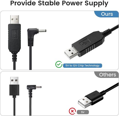 Radar Detector Power Cord for Cobra RAD 480i/350/380/450, Coiled USB Cable in Kuwait