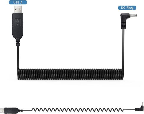 Radar Detector Power Cord for Cobra RAD 480i/350/380/450, Coiled USB Cable in Kuwait