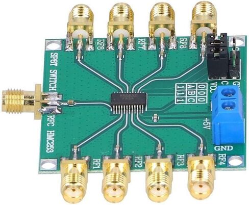 HMC253 RF Switch Module Single Pole Eight Throw Switch For SMA DC 2.5 GHz 3V-5V Power Supply Antenna Selection Module With Decoder In QSOP Package For Base Station Cable TV WLAN Test Equipment in Saudi Arabia