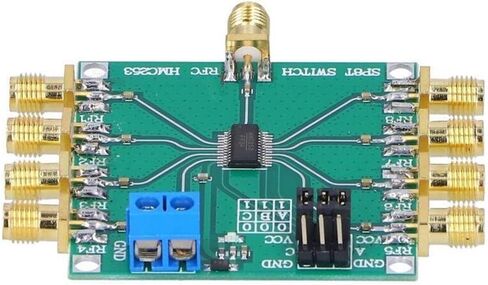 HMC253 RF Switch Module Single Pole Eight Throw Switch For SMA DC 2.5 GHz 3V-5V Power Supply Antenna Selection Module With Decoder In QSOP Package For Base Station Cable TV WLAN Test Equipment in Saudi Arabia