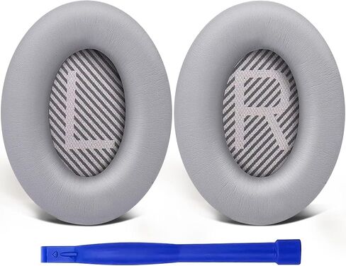 Earpads for Bose QC35 & QC35 ii - Silver | for (QuietComfort35 & Quiet Comfort35 ii) Headphones in Saudi Arabia