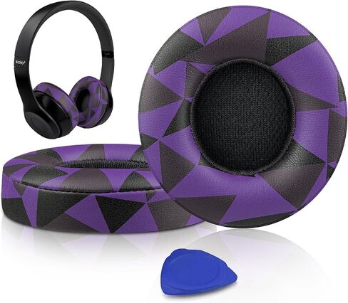 SoloWIT Earpads for Beats Solo 3 & Solo 2 On-Ear Headphones - White | Do Not Fit Beats (Studio Over-Ear, Solo HD, Solo 4) in Saudi Arabia