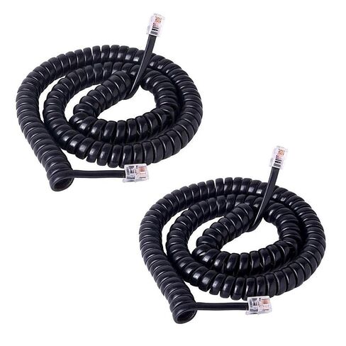 Cisco Handset Black Curly Cord 12 Ft Uncoiled / 2 Ft Coiled in Saudi Arabia