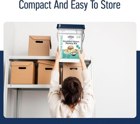 Augason Farms Breakfast and Dinner Variety Pail Emergency Food Supply Everyday in Saudi Arabia