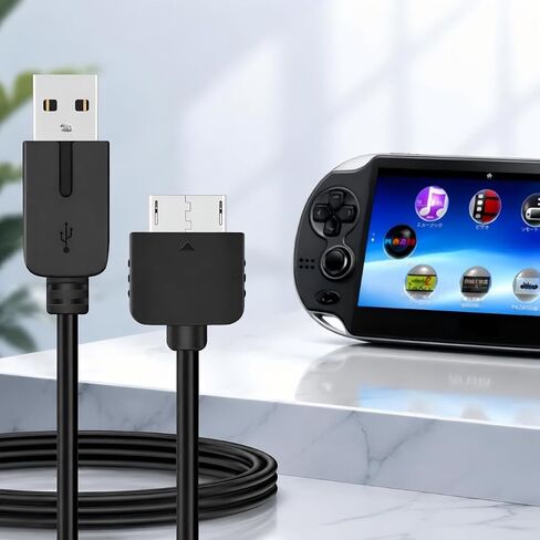 مجموعة الملحقات لجهاز PS Vita 1000، حقيبة حمل لجهاز PSV 1000، حافظة واقية، واقيات شاشة أمامية وخلفية، 6 قطع من أغطية قبضة الإبهام وكابل الشاحن in Kuwait