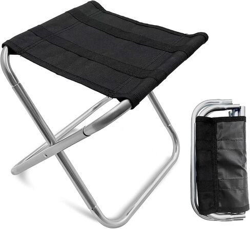 Portable Mini Folding Stool, Small Camping Stool Mortable Stool Can Hold Up to 150 Lbs for Adults in Saudi Arabia