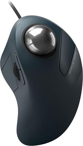 Wired Trackball Mouse for Large Hands, Ergonomic Design Reduces Wrist & Muscle Strain, Precision Tracking with Easy Index Finger Control, Compatible with PC, Laptop, Windows, Mac, Red in Saudi Arabia