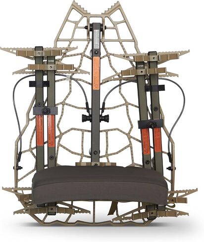 XOP Rubicon - 9.6 Lb Cast Aluminum Hang On Treestand | Hang On Hunting Treestand - Deer Tree Stand for Hunting - Deluxe Deer Stand in Saudi Arabia