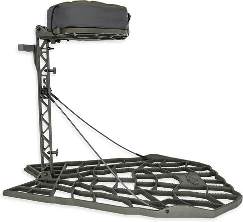 XOP Air Raid Evolution - Cast Aluminum Hang On Tree Stand for Hunting - Deluxe Deer Stand, Platform Dimensions - 21.5" X 31" (AIR RAID Mobile Hunting System) in Saudi Arabia